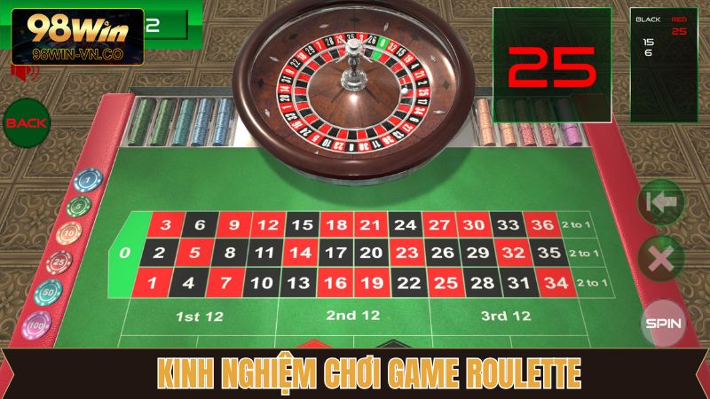 Bí quyết thắng đậm trọng Roulette từ chuyên gia
